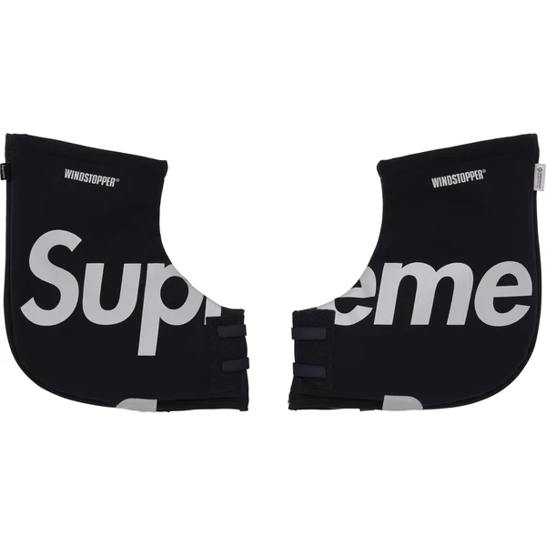Supreme WINDSTOPPER Handlebar Mitts - Black (front)