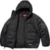Supreme WINDSTOPPER Insulated Hooded Jacket - Black (front)