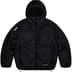 Supreme WINDSTOPPER Insulated Hooded Jacket - Black (front)