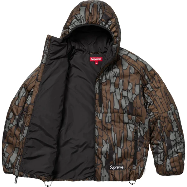 Supreme WINDSTOPPER Insulated Hooded Jacket - Mossy Oak® Trebark® Camo (front)