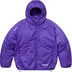 Supreme WINDSTOPPER Insulated Hooded Jacket - Purple (front)
