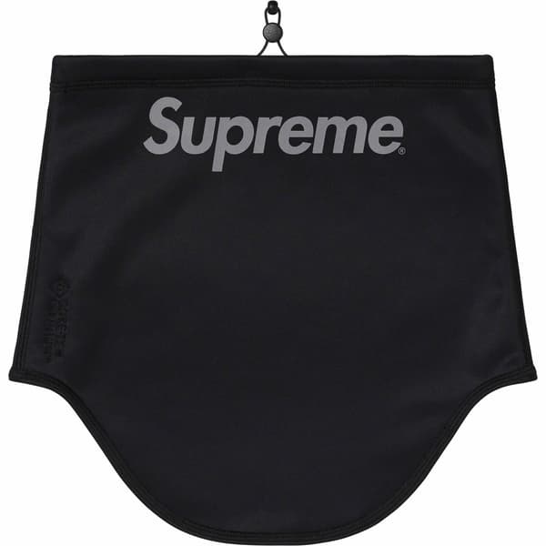 Supreme WINDSTOPPER Neck Gaiter - Black (front)