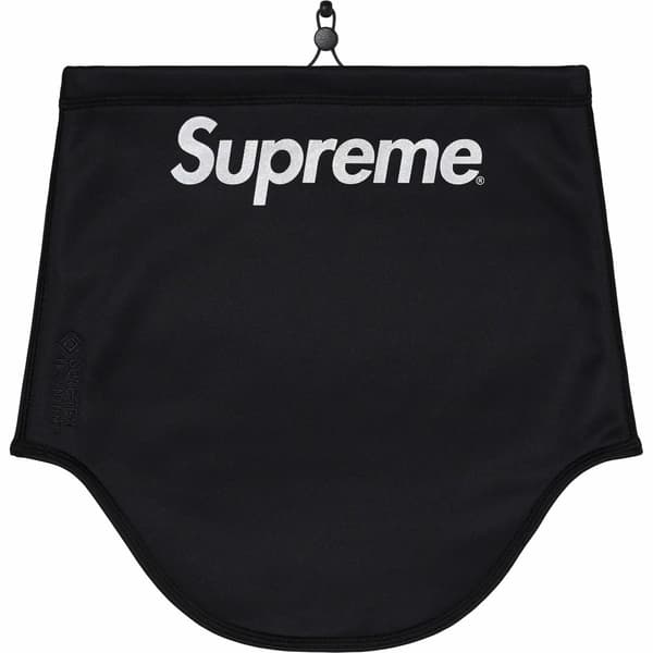 Supreme WINDSTOPPER Neck Gaiter - Black (front)