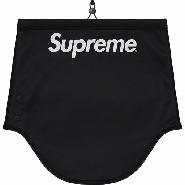 Supreme WINDSTOPPER Neck Gaiter - Black (front)