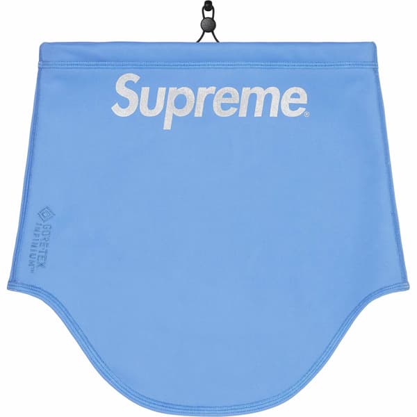 Supreme WINDSTOPPER Neck Gaiter - Light Blue (front)