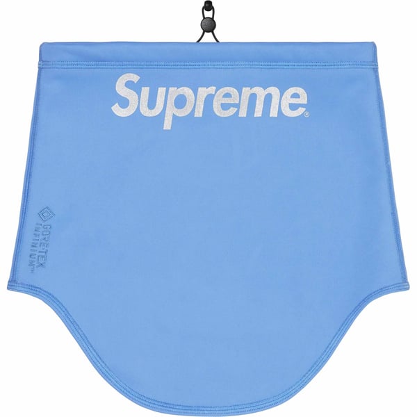 Supreme WINDSTOPPER Neck Gaiter - Light Blue (front)
