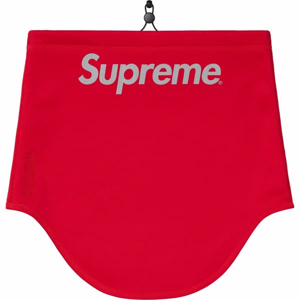 Supreme WINDSTOPPER Neck Gaiter - Red (front)