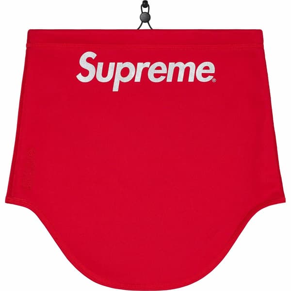 Supreme WINDSTOPPER Neck Gaiter - Red (front)