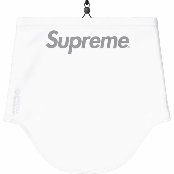 Supreme WINDSTOPPER Neck Gaiter - White (front)