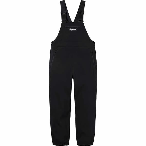 Supreme WINDSTOPPER Overall - Black (front)