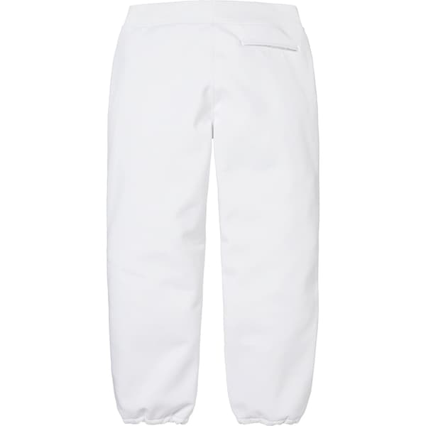 Supreme WINDSTOPPER Sweatpant - White (front)
