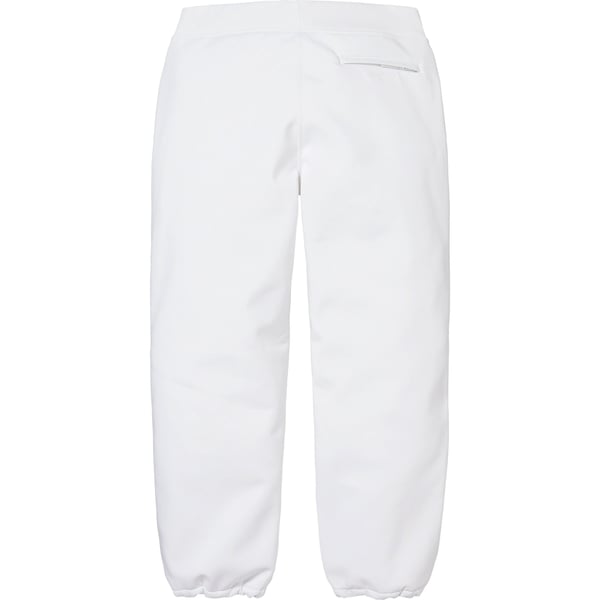 Supreme WINDSTOPPER Sweatpant - White (front)