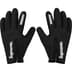 Supreme WINDSTOPPER Zip Gloves - Black (front)