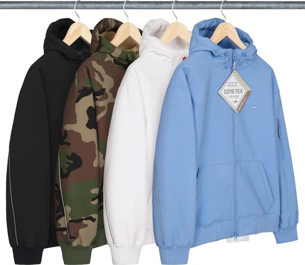 Supreme WINDSTOPPER Zip Up Hooded Sweatshirt - Product Image