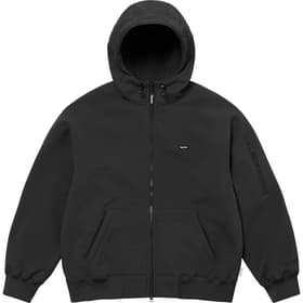 Supreme WINDSTOPPER Zip Up Hooded Sweatshirt Black