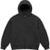 Supreme WINDSTOPPER Zip Up Hooded Sweatshirt - Black (front)