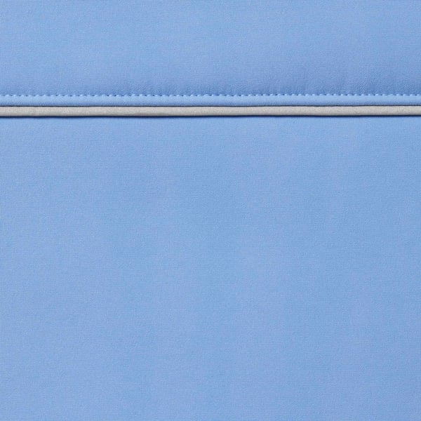 Supreme WINDSTOPPER Zip Up Hooded Sweatshirt - Light Blue (front)