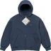Supreme WINDSTOPPER Zip Up Hooded Sweatshirt - Navy (front)