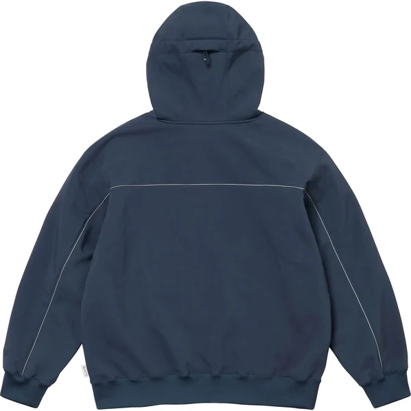 Supreme WINDSTOPPER Zip Up Hooded Sweatshirt - Navy (front)