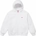 Supreme WINDSTOPPER Zip Up Hooded Sweatshirt - White (front)