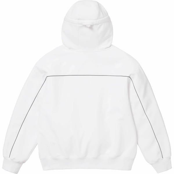 Supreme WINDSTOPPER Zip Up Hooded Sweatshirt - White (front)