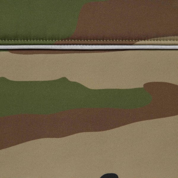 Supreme WINDSTOPPER Zip Up Hooded Sweatshirt - Woodland Camo (front)