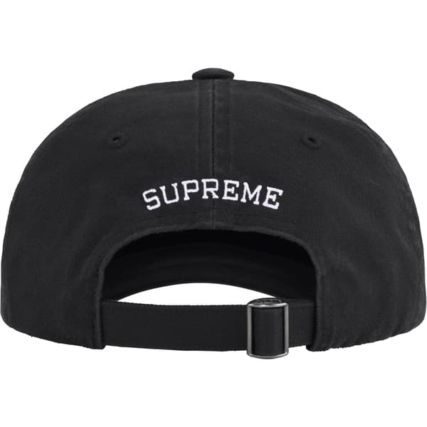 Supreme Wings Logo 6-Panel - Black (front)