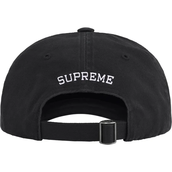 Supreme Wings Logo 6-Panel - Black (front)