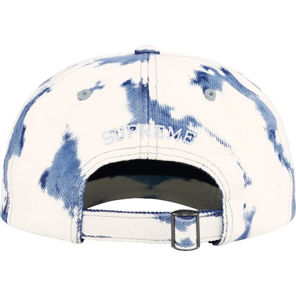 Supreme Wings Logo 6-Panel - Bleached Denim (front)