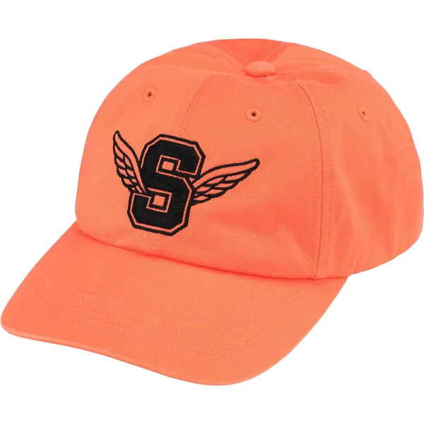 Supreme Wings Logo 6-Panel - Light Orange (front)