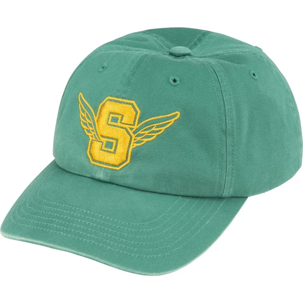 Supreme Wings Logo 6-Panel - Light Pine (front)