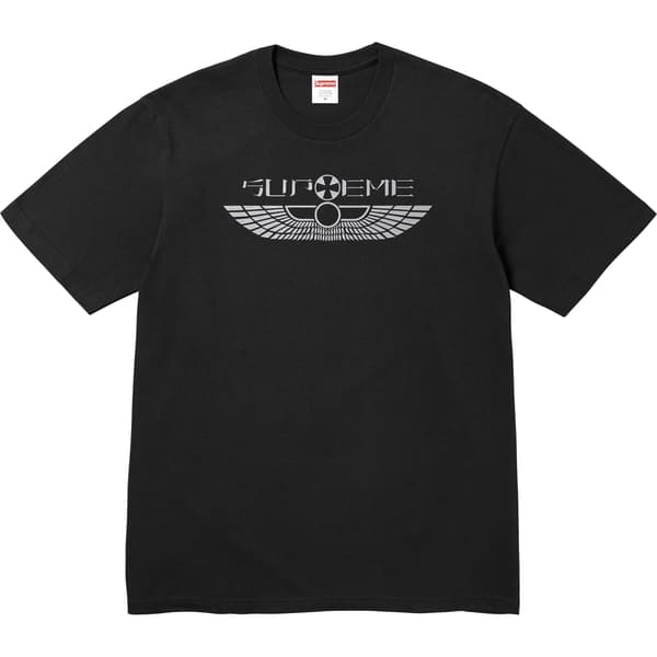 Supreme Wings Tee - Black (front)