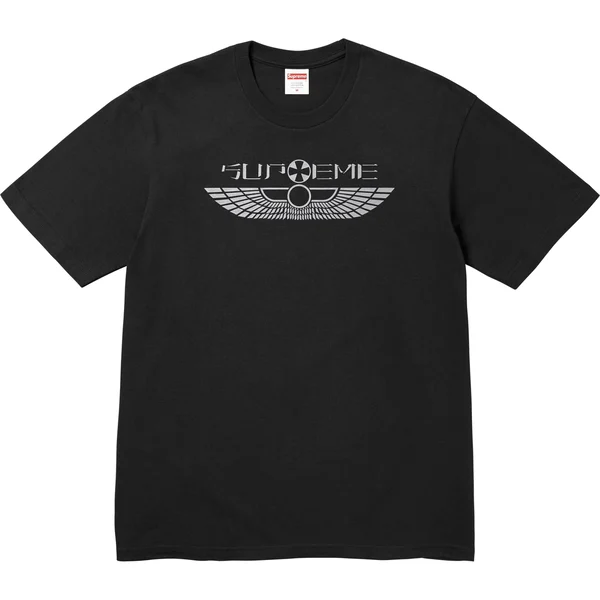 Supreme Wings Tee - Black (front)