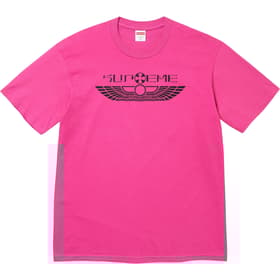 Supreme Wings Tee Fuchsia