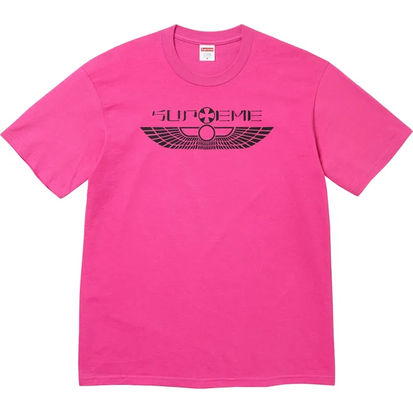 Supreme Wings Tee - Fuchsia (front)