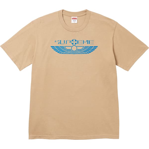 Supreme Wings Tee - Khaki (front)