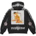 Supreme Wings Zip Up Hooded Sweatshirt - Black (front)