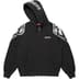 Supreme Wings Zip Up Hooded Sweatshirt - Black (front)