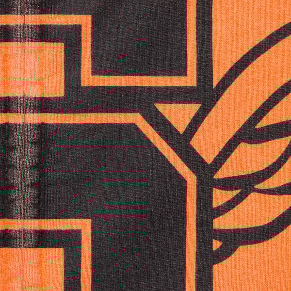 Supreme Wings Zip Up Hooded Sweatshirt - Light Orange (front)