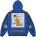 Supreme Wings Zip Up Hooded Sweatshirt - Royal (front)