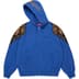 Supreme Wings Zip Up Hooded Sweatshirt - Royal (front)