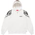 Supreme Wings Zip Up Hooded Sweatshirt - White (front)