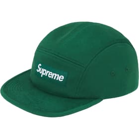 Supreme Wool Camp Cap Dark Green