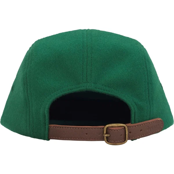 Supreme Wool Camp Cap - Dark Green (front)