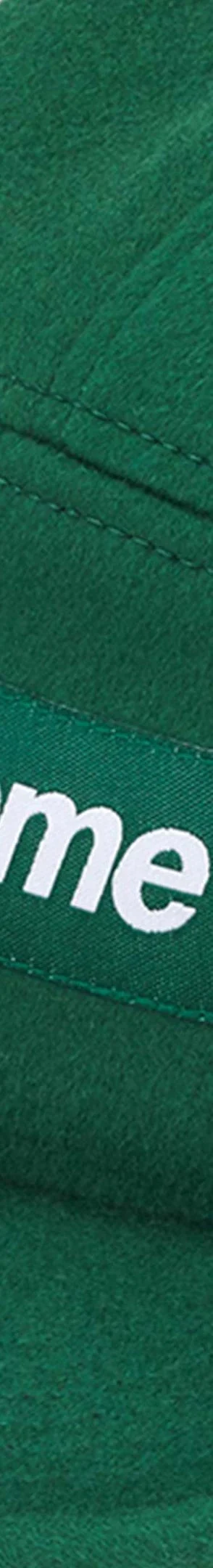 Supreme Wool Camp Cap - Dark Green (front)
