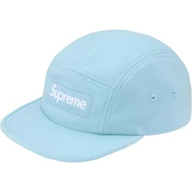 Supreme Wool Camp Cap Light Blue