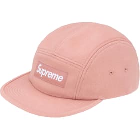 Supreme Wool Camp Cap Pink