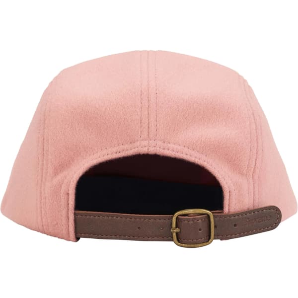 Supreme Wool Camp Cap - Pink (front)