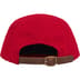 Supreme Wool Camp Cap - Red (front)