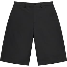 Supreme Wool Trouser Short Black